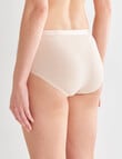 Lyric Marie Cotton Boyleg Brief, Nude, 8 - 26 product photo View 02 S