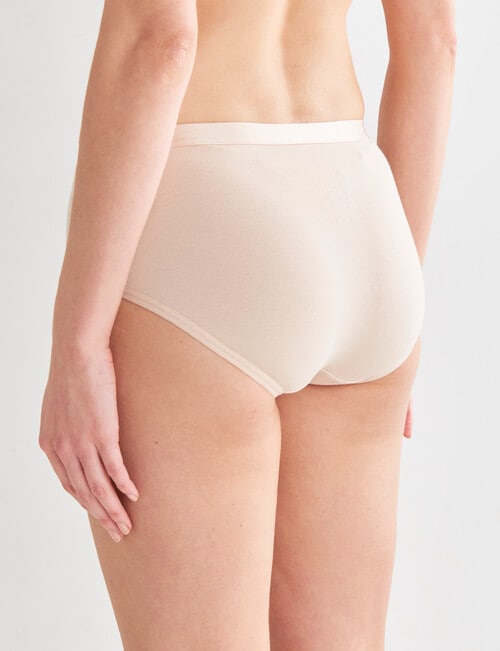 Lyric Marie Cotton Boyleg Brief, Nude, 8 - 26 product photo View 02 L