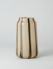 M&Co Artist Glass Vase, 26cm, Otter product photo