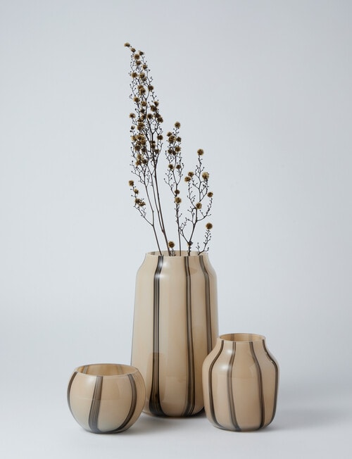 M&Co Artist Glass Vase, 14cm, Otter product photo View 10 L