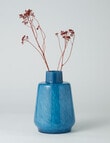 M&Co Artist Glass Vase, 21cm, Indigo product photo View 04 S