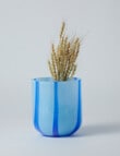 M&Co Artist Glass Vase, 15cm, Indigo product photo