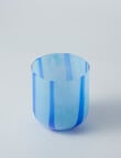M&Co Artist Glass Vase, 15cm, Indigo product photo View 02 S
