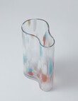 M&Co Napa Glass Vase, 29.5cm, Multi product photo View 02 S