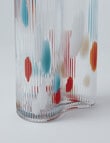 M&Co Napa Glass Vase, 29.5cm, Multi product photo View 03 S