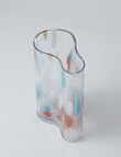 M&Co Napa Glass Vase, 29.5cm, Multi product photo View 03 S