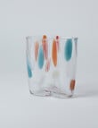 M&Co Napa Glass Vase, 15cm, Multi product photo