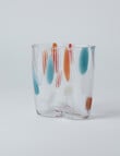 M&Co Napa Glass Vase, 15cm, Multi product photo View 02 S