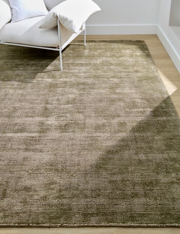 M&Co Clyde Rug, Olive product photo