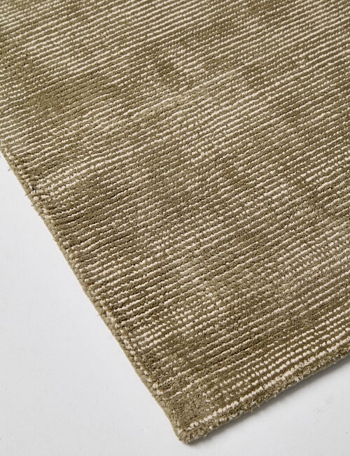 M&Co Clyde Rug, Olive product photo View 03 L