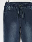 No Issue Denim Jogger, Blue product photo View 03 S