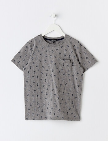 No Issue Anchor Short Sleeve Tee, Grey marle product photo