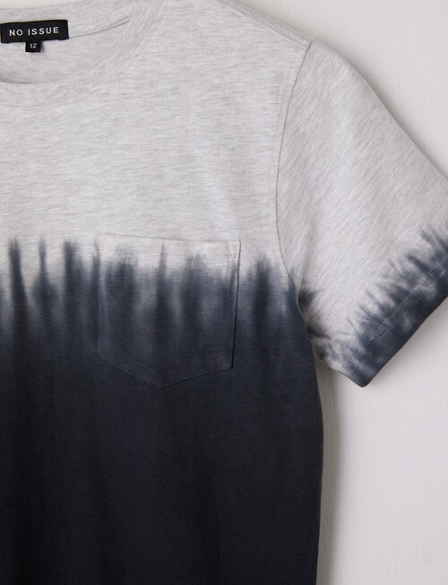 No Issue Ombre Short Sleeve Tee, Grey Marle & Navy product photo View 02 L