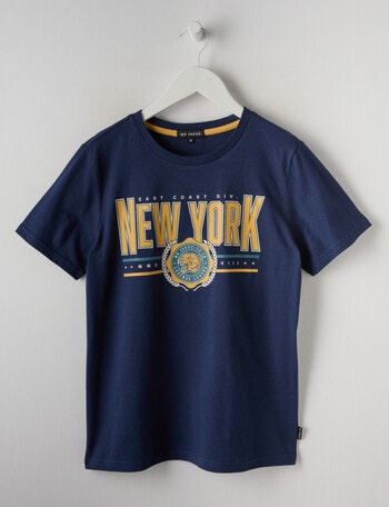 No Issue New York East Coast Short Sleeve Tee, Navy product photo