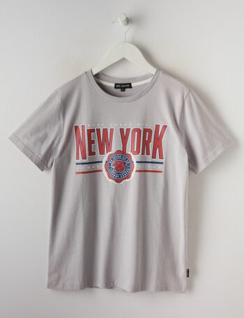 No Issue New York East Coast Short Sleeve Tee, Grey Marle product photo