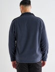 Logan Arty Fleece Pullover, Charcoal product photo View 02 S