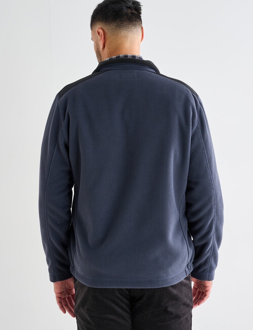 Logan Arty Fleece Pullover, Charcoal product photo View 02 L
