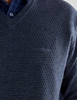 Logan Walker Merino Knit Pullover, Navy product photo View 04 S