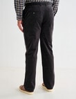 Logan Cord Pants, Charcoal product photo View 02 S