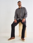 Logan Cord Pants, Charcoal product photo View 03 S