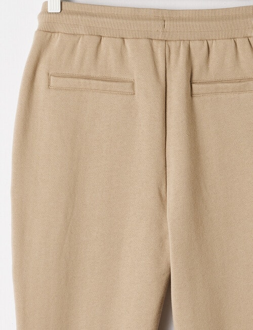 No Issue Slim Panelled Fleece Trackpant, Taupe product photo View 02 L