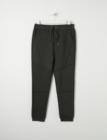 No Issue Trackpant Slim Ponte, Charcoal Marle product photo