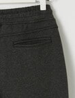 No Issue Trackpant Slim Ponte, Charcoal Marle product photo View 04 S