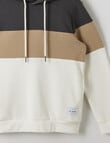 No Issue Hoodie Colourblock, Smoke product photo View 02 S