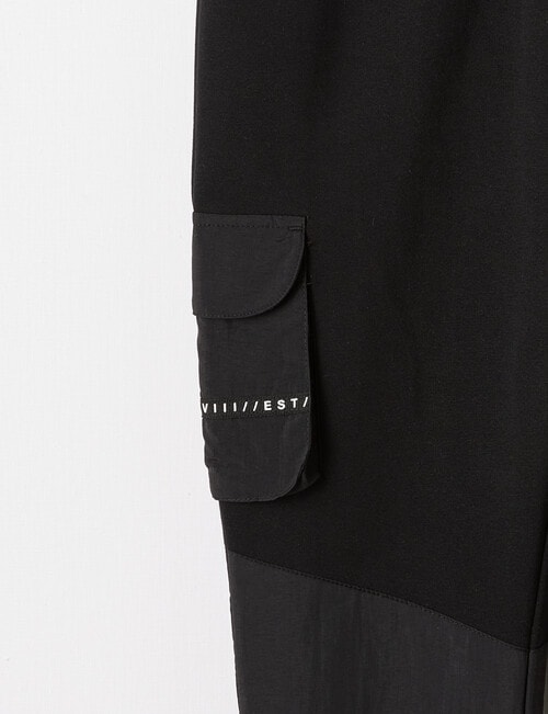 No Issue Andrew Fleece Trackpant, Black product photo View 02 L