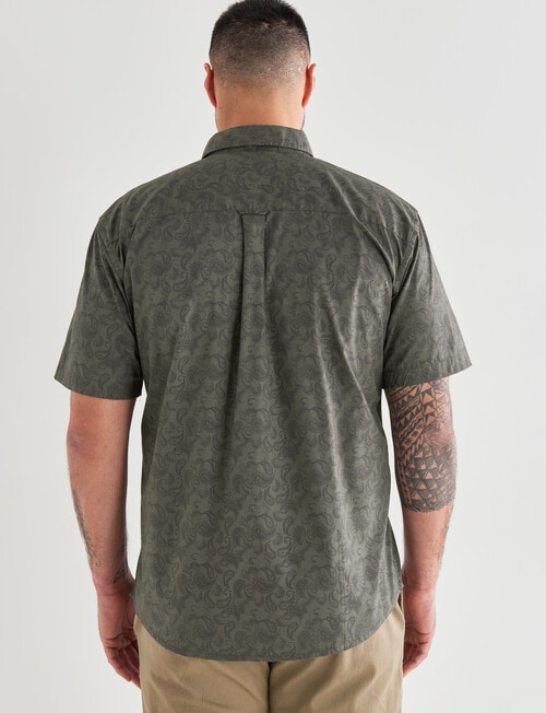 Logan Marley Short Sleeve Shirt, Khaki product photo View 02 L