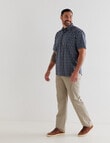 Logan Broom Short Sleeve Shirt, Navy product photo View 03 S