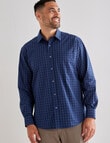 Logan Winston Long Sleeve Shirt, Navy product photo View 05 S