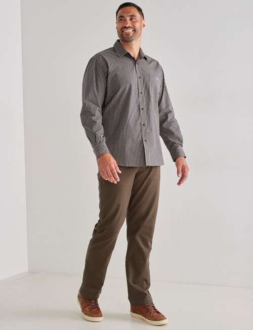 Logan Silas Long Sleeve Shirt, Navy product photo View 03 L