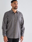 Logan Hume Long Sleeve Shirt, Charcoal product photo View 05 S