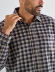 Logan Hume Long Sleeve Shirt, Charcoal product photo View 06 S