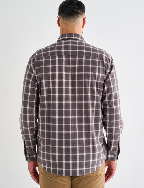 Logan Clifton Long Sleeve Shirt, Tan product photo View 02 L