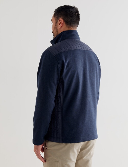 Logan Berwick Fleece Jacket, Navy product photo View 02 L
