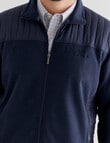 Logan Berwick Fleece Jacket, Navy product photo View 04 S