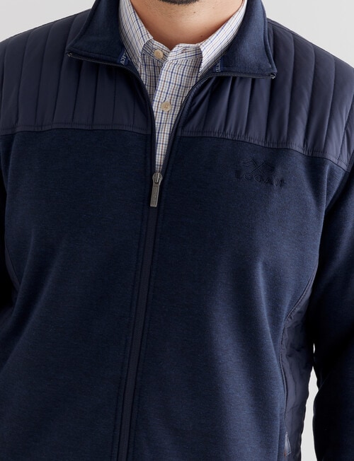Logan Berwick Fleece Jacket, Navy product photo View 04 L