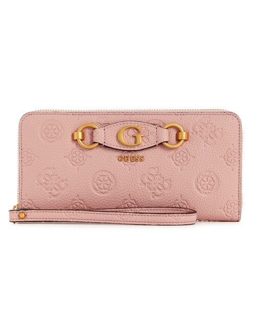 Guess Izzy Peony SLG Large Zip Around Wallet, product photo