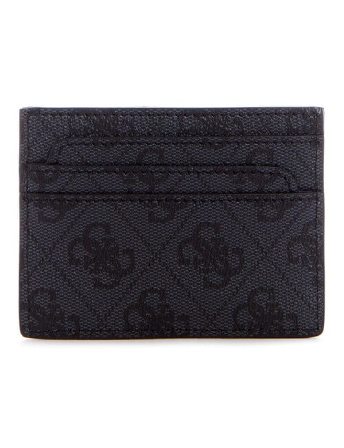 Guess Laurel SLG Card Holder, Coal product photo View 02 L
