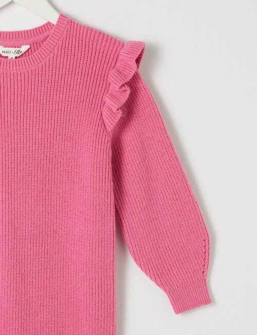Mac & Ellie Knitwear Dress, Fuchsia product photo View 02 L