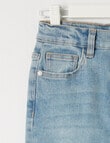 Mac & Ellie Flare Jeans, Mid Blue product photo View 02 S