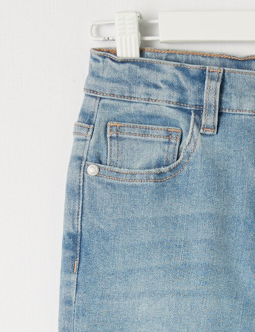 Mac & Ellie Flare Jeans, Mid Blue product photo View 02 L
