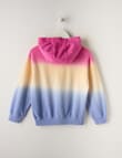 Mac & Ellie Be Kind Pull-On Hoodie, Ombre Multi product photo View 02 S