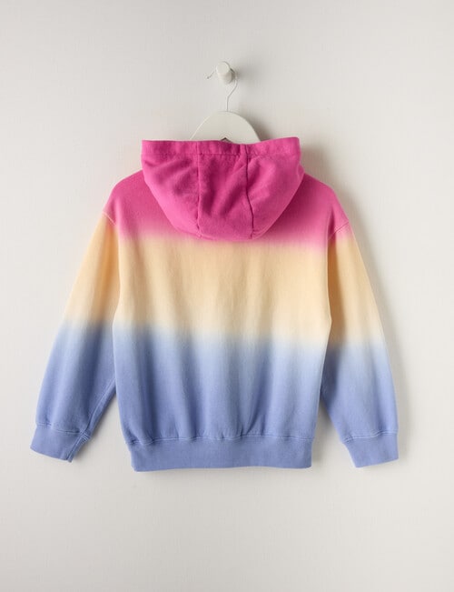 Mac & Ellie Be Kind Pull-On Hoodie, Ombre Multi product photo View 02 L