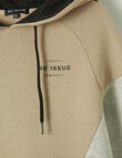 No Issue Spliced Hoodie, Taupe product photo View 03 S