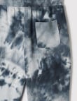 No Issue Tie Dye Fleece Trackpant, Grey product photo View 02 S