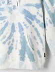 No Issue Tie Dye Hooded Sweatshirt, Blue product photo View 03 S