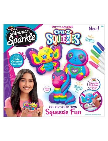Shimmer & Sparkle Colour Your Own Squeezie Fun product photo